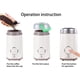 thumbnail image 2 of Molinillo de café DR MILLS DM-7441 eléctrico de acero inoxidable, 2 of 9