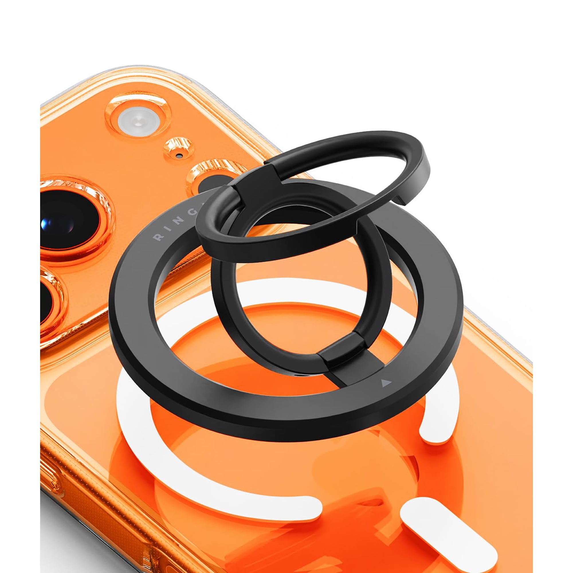 Anillo Magnético Inteligente Ringke Dual Para Gimnasio, Iphone Galaxy, Negro