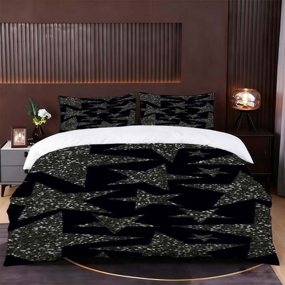Shining Star Themed Bedding Set Duvet Cover and Pillowcase Set
