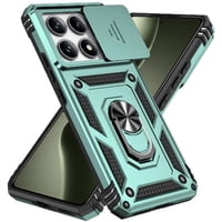 Estuche Gangxun Para Xiaomi 14T, Soporte Giratorio 360°, Estilo Mecánico Y Magnético