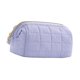 thumbnail image 3 of Bolsa De Cosméticos Acolchada, Bolsa De Maquillaje De Algodón Para Uso Diario, Senderismo, Acampada, Violeta, 3 of 5