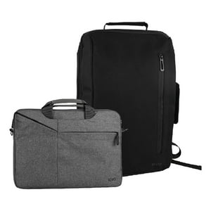 Mochila Manager Negra 15,6""+ Funda Notebook Gris 15,6"" Levo Gris