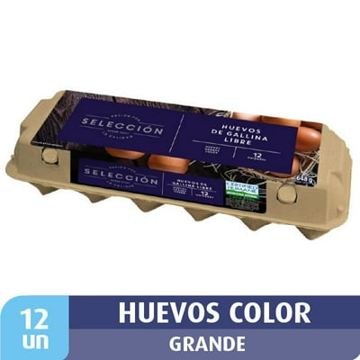 Huevos Grande Gallina Libre 12 Un 12 Un Selección