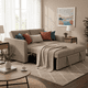 thumbnail image 2 of Sofá Cama 2 Cuerpos Moderno New Dallas Café, 2 of 7
