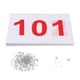 thumbnail image 1 of 100 Piezas Dorsales De Carrera Numerados Dorsales De Carrera 100 Números Números De Carrera De Atletas Del 101 Al 200, 1 of 5