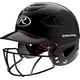 thumbnail image 1 of Casco de bateo Rawlings COOLFLO negro, talla única +, máscara facial, 1 of 4