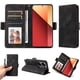 thumbnail image 1 of Carcasa FOXDOCK Xiaomi Poco M6 Pro 4G de cuero PU, diseño acolchado clásico, protección contra caídas y rayones, 1 of 5