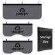 thumbnail image 1 of Cubiertas para guardabarros HANDY gris – Paquete de 3 con bolsa de almacenamiento, 1 of 9