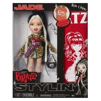 Muñeca Bratz Stylin' Jade Con Camiseta Personalizable