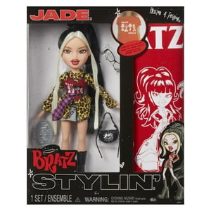 Muñeca De Moda Bratz Stylin' Jade Con Camiseta Personalizable