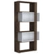 thumbnail image 1 of Biblioteca Con 2 Modulos Mobiles Café Y Blanco, 1 of 7