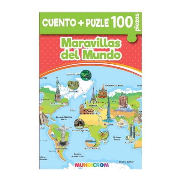 Maravillas Del Mundo 100 Pzas