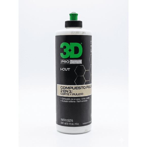 Pulimento Automotriz 2 en 1 Corte y Pulido I-CUT 3D PRO Series