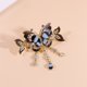 thumbnail image 1 of Elegant Flower Hair Clip with Rhinestone Tassel and Glitter - Vintage Hair Accessory for Women, 1 of 3
