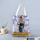 thumbnail image 2 of Golden Boy Bolso de tela con estampado de lienzo para mujer, bolsa de compras reutilizable y estética, con cremallera interior, regalo para mujer,40*45cm., 2 of 6