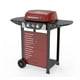 thumbnail image 4 of Set Parrilla Electrica 2 Quemadores Manhattan Red + Funda XS, 4 of 7
