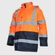 thumbnail image 3 of Parka Kimono Alta Visibilidad Combinada naranja L, 3 of 5
