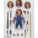 thumbnail image 3 of Figura de acción Chucky, modelo articulado con accesorios intercambiables, set en caja, 11cm, 3 of 5