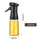 thumbnail image 2 of Pulverizador Aceite Cocina Dispensador Aceitera Spray 200ml Negro, 2 of 9