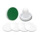 thumbnail image 5 of 2 Piezas De Empujadores De Hockey De Aire De Plástico Y 4 Piezas De Repuesto De Discos Para Mesas De Juego, Color Blanco, 5 of 5