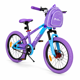 thumbnail image 1 of Bicicleta Infantil Aro 20 Little Monkey Starlight Con Mochila Suspensión Delantera Violeta, 1 of 8