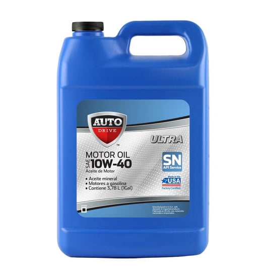 Aceite De Motor Mineral 10w-40 Mineral Gasolina 3.78 Lts AutoDrive