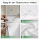 thumbnail image 5 of Juego de Cortina de Ducha Dynamene 183 × 191 cm Blanco sin Ganchos con Forro, 5 of 9
