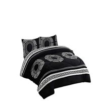 Genérico - Pack Cobertor De Invierno Plush 1.5 Plaza 180X200Cm Negro 2