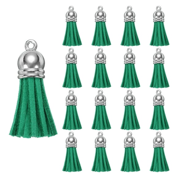 Borlas Uxcell Cuero Verde Claro 200 Piezas