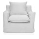 thumbnail image 4 of Juego De Living Fontana 5 Cuerpos Lino Blanco, 4 of 7