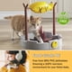 thumbnail image 4 of Dispensador Interactivo para Gatos PetPals con Alimentador Lento, 4 of 7