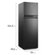 thumbnail image 2 of Refrigerador 242L No Frost Top Freezer Inverter Altus 1250IN, 2 of 11