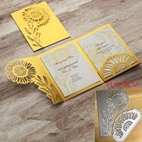 Troquel De Corte De Metal Lapoo Chrysanthemum B Para Álbumes De Recortes