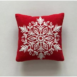 Genérico - Pack De 4 Fundas De Cojín De Navidad De 45X45 Cm Con Bordado J5