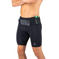Shorts De Compresión Flipbelt Hombre 3.0 Negro Talle S
