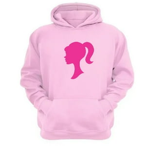Genérico - Polerón Canguro Muñeca Modelo Rosa Talla S Unisex