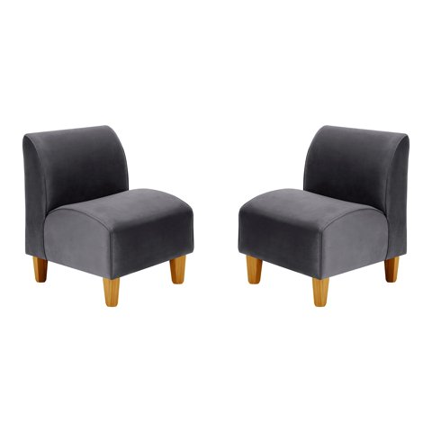 Bodevir - Set Poltrona Soft 1C Felpa 04 Gris