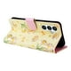 thumbnail image 5 of FOXDOCK Funda Tipo Cartera Floral para Samsung Galaxy A54 5G ,Funda con Tapa de Cuero PU, Protección Antigolpes con Ranuras para Tarjetas y Soporte, 5 of 5