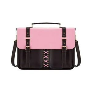 Ecosusi Maletín Y Mochila Victoria Para Notebook 15,6” - Rosa Café