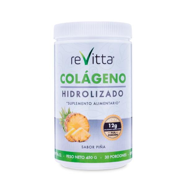 Revitta Wellness - Colágeno Hidrolizado Sabor Piña 450 Grs.