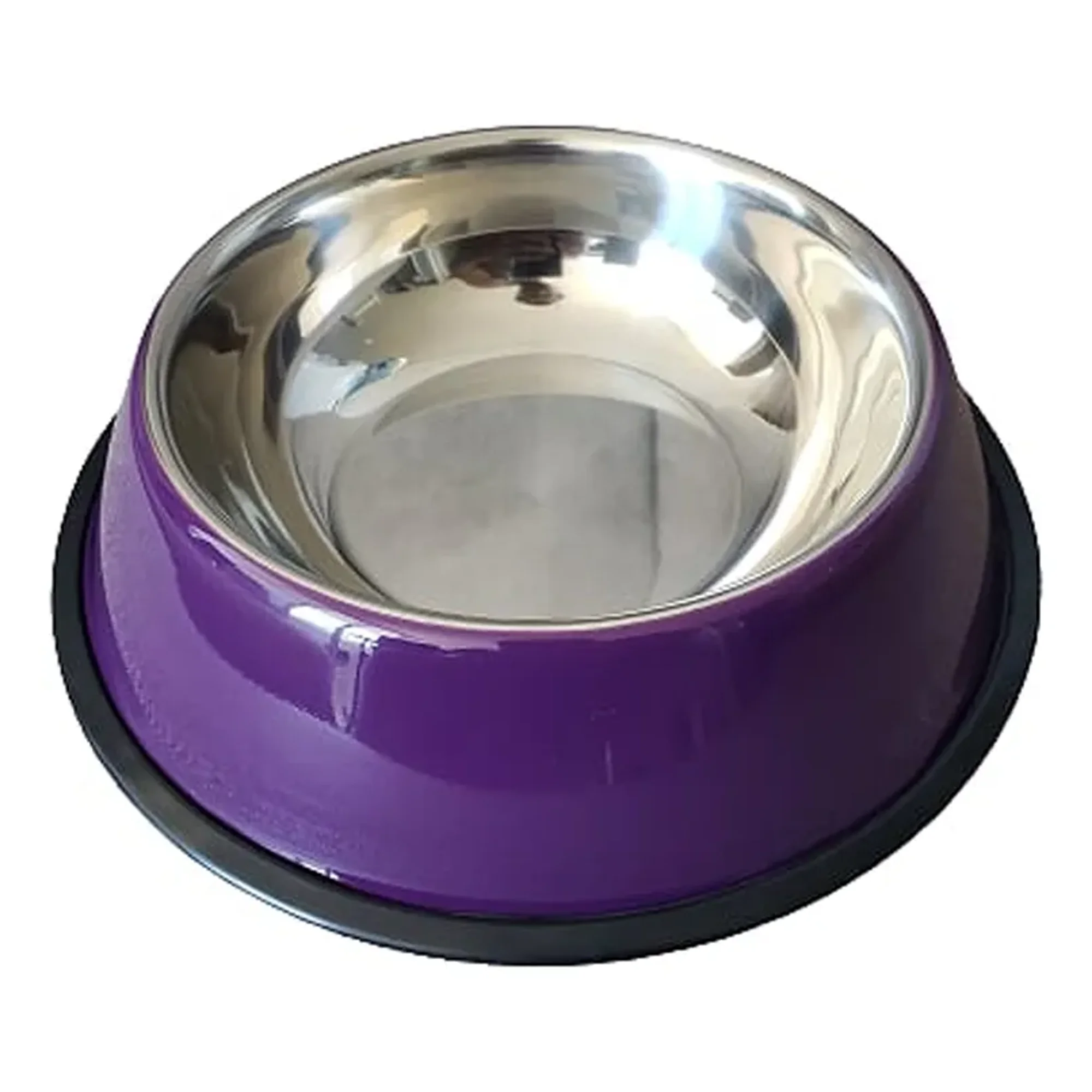 Plato Comedero Perros Mascotas Tazon Antideslizante 18 Cm