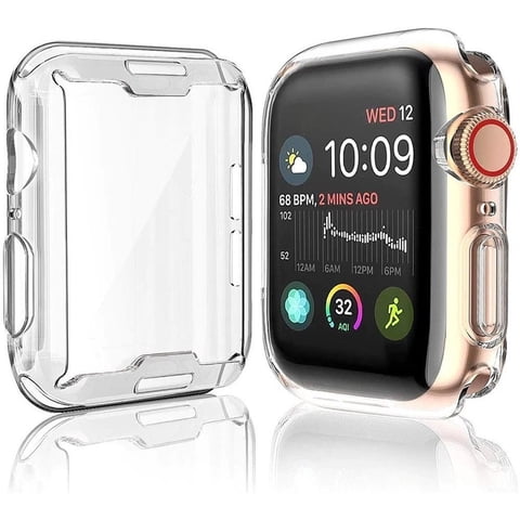 Genérico - Carcasa Para Apple Watch 44 Mm Gel Transparente