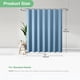 thumbnail image 3 of Cortina de ducha Dynamene Waffle Weave Moonlight Blue 256 GSM, 3 of 6