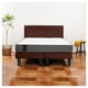 thumbnail image 1 of Cama Europea Zen Best 2 Plazas Colchon Resortes Base Dividida + Respaldo Tela Café, 1 of 6