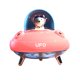 thumbnail image 1 of Humidificador De Doble Pulverización Personal Purificador De Aire Con Luz LED Conector USB Rosa, 1 of 5