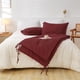 thumbnail image 2 of Set de Piecera con 2 Fundas de Almohada Color Burdeo, 2 of 3