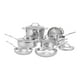 thumbnail image 1 of Set de Ollas de Acero Inoxidable de 11 pcs Chef ́s Classic™ 77-11G de Cuisinart®, 1 of 11