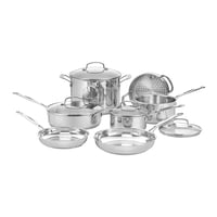 Set De Ollas De Acero Inoxidable De 11 Pcs Chef ́S Classic™ 77-11G De Cuisinart®