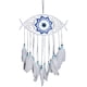 thumbnail image 5 of Atrapasueños De Mal De Ojo Hecho A Mano Para La Decoración De La Sala De Estar De La Oficina Blanco, 5 of 5