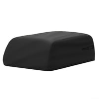 Xusx111 - Cubierta De Aire Acondicionado, 420D Capa De Trabajo Pesado Aislado, Reforzado A Prueba De Viento Cubiertas De Ca Para Techo Adecuado Exterior Rv A / C Accesorios Protectores, Negro